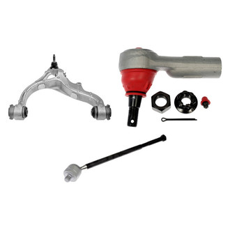 Dorman® - OE Solutions™ Front Passenger Side Lower Control Arm with Ball Joint and Tie Rod End Kit