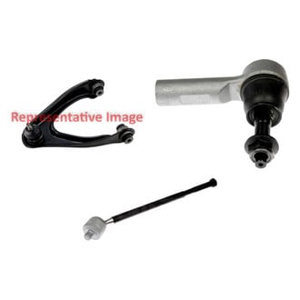 Dorman® - OE Solutions™ Front Passenger Side Lower Control Arm with Ball Joint and Tie Rod End Kit