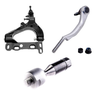 Dorman® - OE Solutions™ Front Passenger Side Lower Control Arm with Ball Joint and Tie Rod End Kit