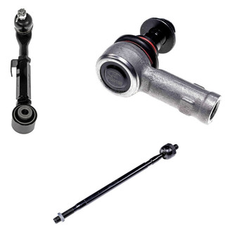 Dorman® - OE Solutions™ Front Passenger Side Lower Control Arm with Ball Joint and Tie Rod End Kit