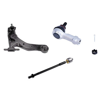 Dorman® - OE Solutions™ Front Passenger Side Lower Control Arm with Ball Joint and Tie Rod End Kit