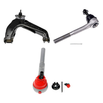 Dorman® - OE Solutions™ Front Passenger Side Lower Control Arm with Ball Joint and Tie Rod End Kit