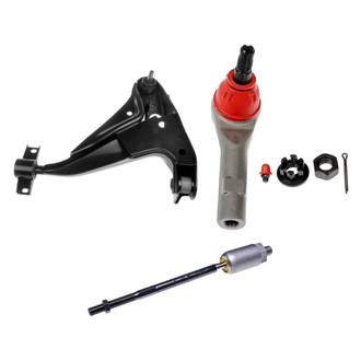 Dorman® - OE Solutions™ Front Passenger Side Lower Control Arm with Ball Joint and Tie Rod End Kit
