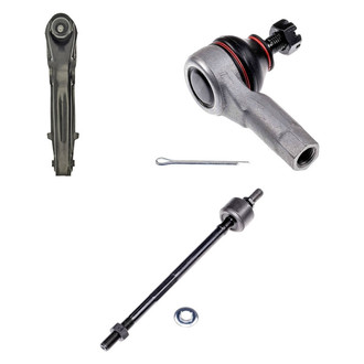 Dorman® - OE Solutions™ Front Passenger Side Lower Control Arm with Ball Joint and Tie Rod End Kit