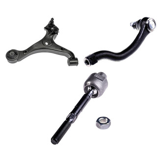Dorman® - OE Solutions™ Front Passenger Side Lower Control Arm with Ball Joint and Tie Rod End Kit