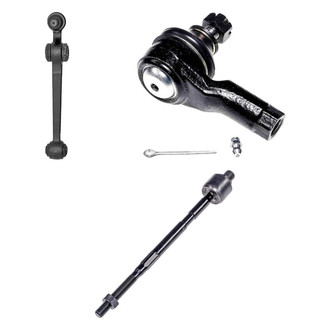 Dorman® - OE Solutions™ Front Passenger Side Lower Control Arm with Ball Joint and Tie Rod End Kit