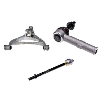 Dorman® - OE Solutions™ Front Passenger Side Lower Control Arm with Ball Joint and Tie Rod End Kit