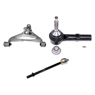 Dorman® - OE Solutions™ Front Passenger Side Lower Control Arm with Ball Joint and Tie Rod End Kit