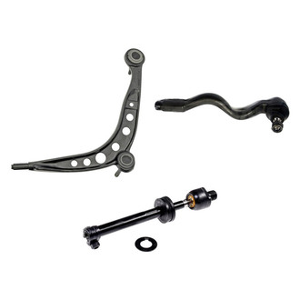 Dorman® - OE Solutions™ Front Passenger Side Lower Control Arm with Ball Joint and Tie Rod End Kit