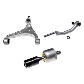 Dorman® - OE Solutions™ Front Passenger Side Lower Control Arm with Ball Joint and Tie Rod End Kit