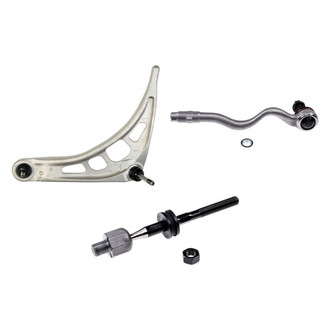 Dorman® - OE Solutions™ Front Passenger Side Lower Control Arm with Ball Joint and Tie Rod End Kit