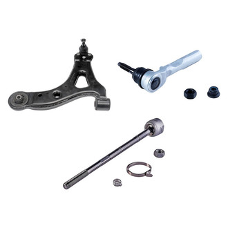 Dorman® - OE Solutions™ Front Passenger Side Lower Control Arm with Ball Joint and Tie Rod End Kit