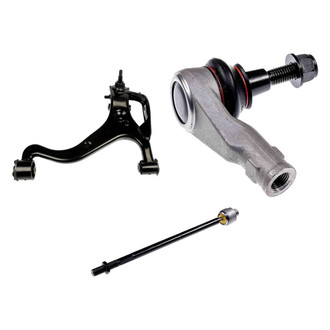 Dorman® - OE Solutions™ Front Passenger Side Lower Control Arm with Ball Joint and Tie Rod End Kit