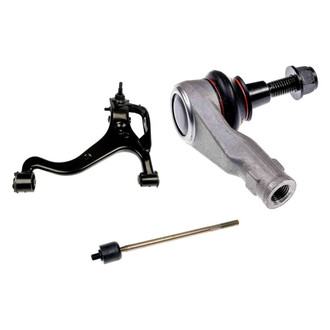 Dorman® - OE Solutions™ Front Passenger Side Lower Control Arm with Ball Joint and Tie Rod End Kit