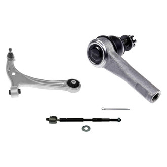 Dorman® - OE Solutions™ Front Passenger Side Lower Control Arm with Ball Joint and Tie Rod End Kit