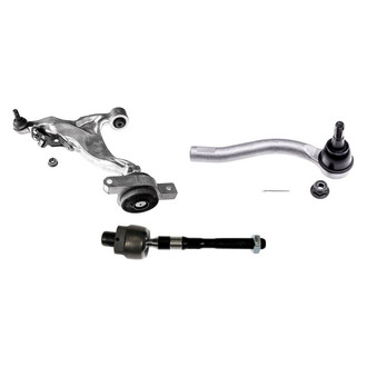 Dorman® - OE Solutions™ Front Passenger Side Lower Control Arm with Ball Joint and Tie Rod End Kit