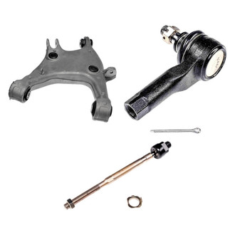 Dorman® - OE Solutions™ Front Passenger Side Lower Control Arm with Ball Joint and Tie Rod End Kit