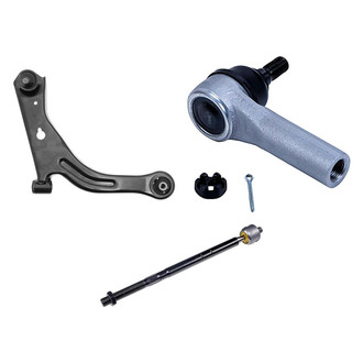 Dorman® - OE Solutions™ Front Passenger Side Lower Control Arm with Ball Joint and Tie Rod End Kit