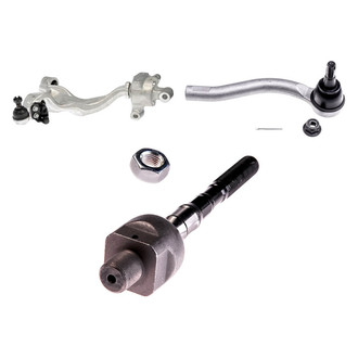 Dorman® - OE Solutions™ Front Passenger Side Lower Control Arm with Ball Joint and Tie Rod End Kit