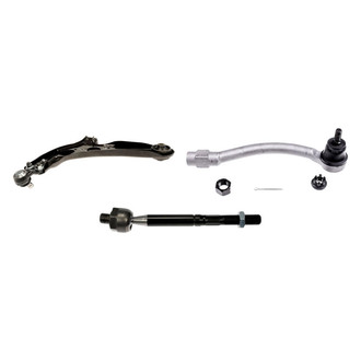 Dorman® - OE Solutions™ Front Passenger Side Lower Control Arm with Ball Joint and Tie Rod End Kit