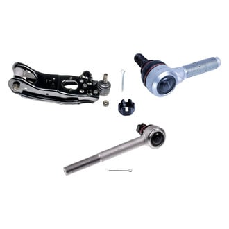 Dorman® - OE Solutions™ Front Passenger Side Lower Control Arm with Ball Joint and Tie Rod End Kit