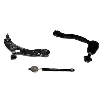 Dorman® - OE Solutions™ Front Passenger Side Lower Control Arm with Ball Joint and Tie Rod End Kit