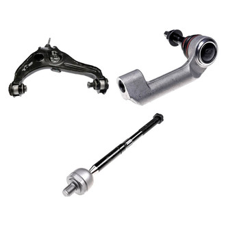 Dorman® - OE Solutions™ Front Passenger Side Lower Control Arm with Ball Joint and Tie Rod End Kit