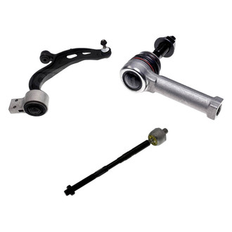 Dorman® - OE Solutions™ Front Passenger Side Lower Control Arm with Ball Joint and Tie Rod End Kit