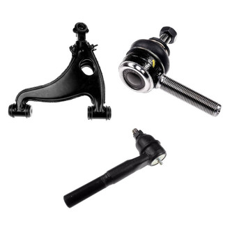 Dorman® - OE Solutions™ Front Passenger Side Lower Control Arm with Ball Joint and Tie Rod End Kit