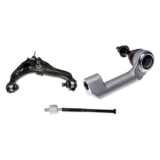 Dorman® - OE Solutions™ Front Passenger Side Lower Control Arm with Ball Joint and Tie Rod End Kit