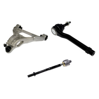 Dorman® - OE Solutions™ Front Passenger Side Lower Control Arm with Ball Joint and Tie Rod End Kit