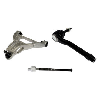 Dorman® - OE Solutions™ Front Passenger Side Lower Control Arm with Ball Joint and Tie Rod End Kit