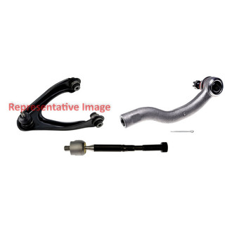 Dorman® - OE Solutions™ Front Passenger Side Lower Control Arm with Ball Joint and Tie Rod End Kit