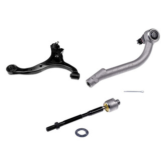 Dorman® - OE Solutions™ Front Passenger Side Lower Control Arm with Ball Joint and Tie Rod End Kit
