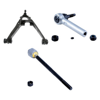 Dorman® - OE Solutions™ Front Passenger Side Lower Control Arm with Ball Joint and Tie Rod End Kit