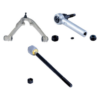 Dorman® - OE Solutions™ Front Passenger Side Lower Control Arm with Ball Joint and Tie Rod End Kit
