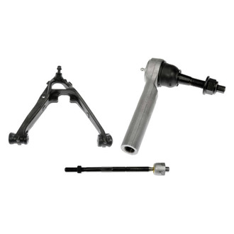 Dorman® - OE Solutions™ Front Passenger Side Lower Control Arm with Ball Joint and Tie Rod End Kit