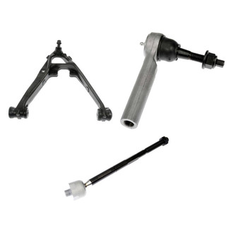 Dorman® - OE Solutions™ Front Passenger Side Lower Control Arm with Ball Joint and Tie Rod End Kit