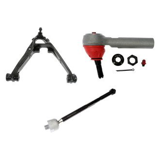 Dorman® - OE Solutions™ Front Passenger Side Lower Control Arm with Ball Joint and Tie Rod End Kit