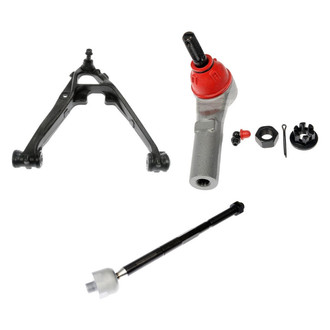Dorman® - OE Solutions™ Front Passenger Side Lower Control Arm with Ball Joint and Tie Rod End Kit