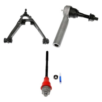 Dorman® - OE Solutions™ Front Passenger Side Lower Control Arm with Ball Joint and Tie Rod End Kit