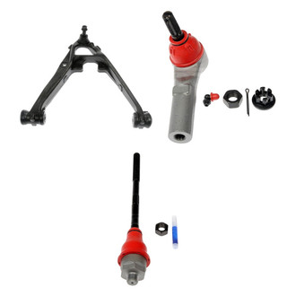Dorman® - OE Solutions™ Front Passenger Side Lower Control Arm with Ball Joint and Tie Rod End Kit