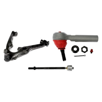 Dorman® - OE Solutions™ Front Passenger Side Lower Control Arm with Ball Joint and Tie Rod End Kit