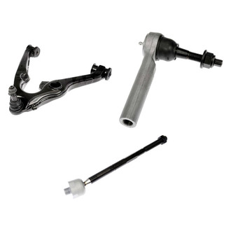 Dorman® - OE Solutions™ Front Passenger Side Lower Control Arm with Ball Joint and Tie Rod End Kit