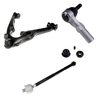 Dorman® - OE Solutions™ Front Passenger Side Lower Control Arm with Ball Joint and Tie Rod End Kit
