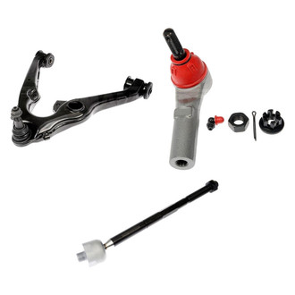 Dorman® - OE Solutions™ Front Passenger Side Lower Control Arm with Ball Joint and Tie Rod End Kit