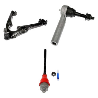 Dorman® - OE Solutions™ Front Passenger Side Lower Control Arm with Ball Joint and Tie Rod End Kit