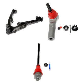 Dorman® - OE Solutions™ Front Passenger Side Lower Control Arm with Ball Joint and Tie Rod End Kit
