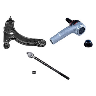 Dorman® - OE Solutions™ Front Passenger Side Lower Control Arm with Ball Joint and Tie Rod End Kit