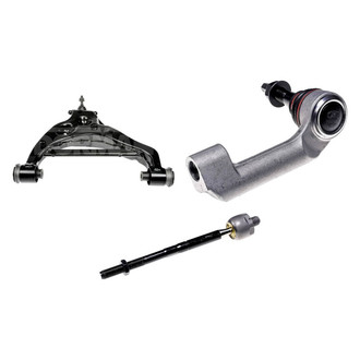 Dorman® - OE Solutions™ Front Passenger Side Lower Control Arm with Ball Joint and Tie Rod End Kit